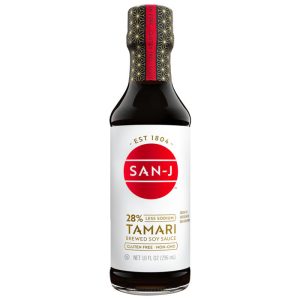 San-J Gluten-freie Tamari Sojasauce, 10 fl oz. jetzt bei plantx kaufen