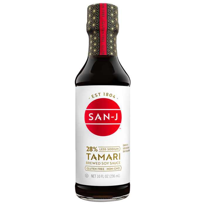 San-J – Glutenfreie Tamari Sojasauce, 10 fl oz – Jetzt bei PlantX kaufen
