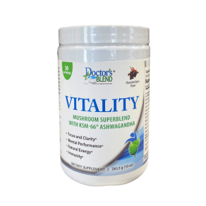 Vitality Pilz SuperBlend Pulver mit Ashwagandha