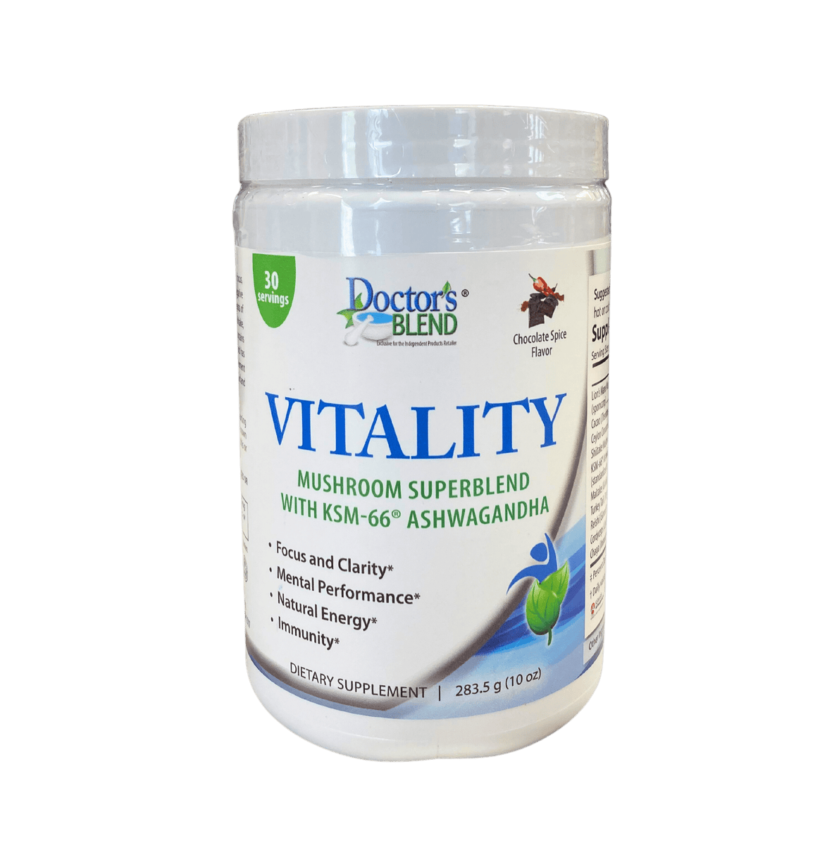Vitality Pilz SuperBlend Pulver mit Ashwagandha
