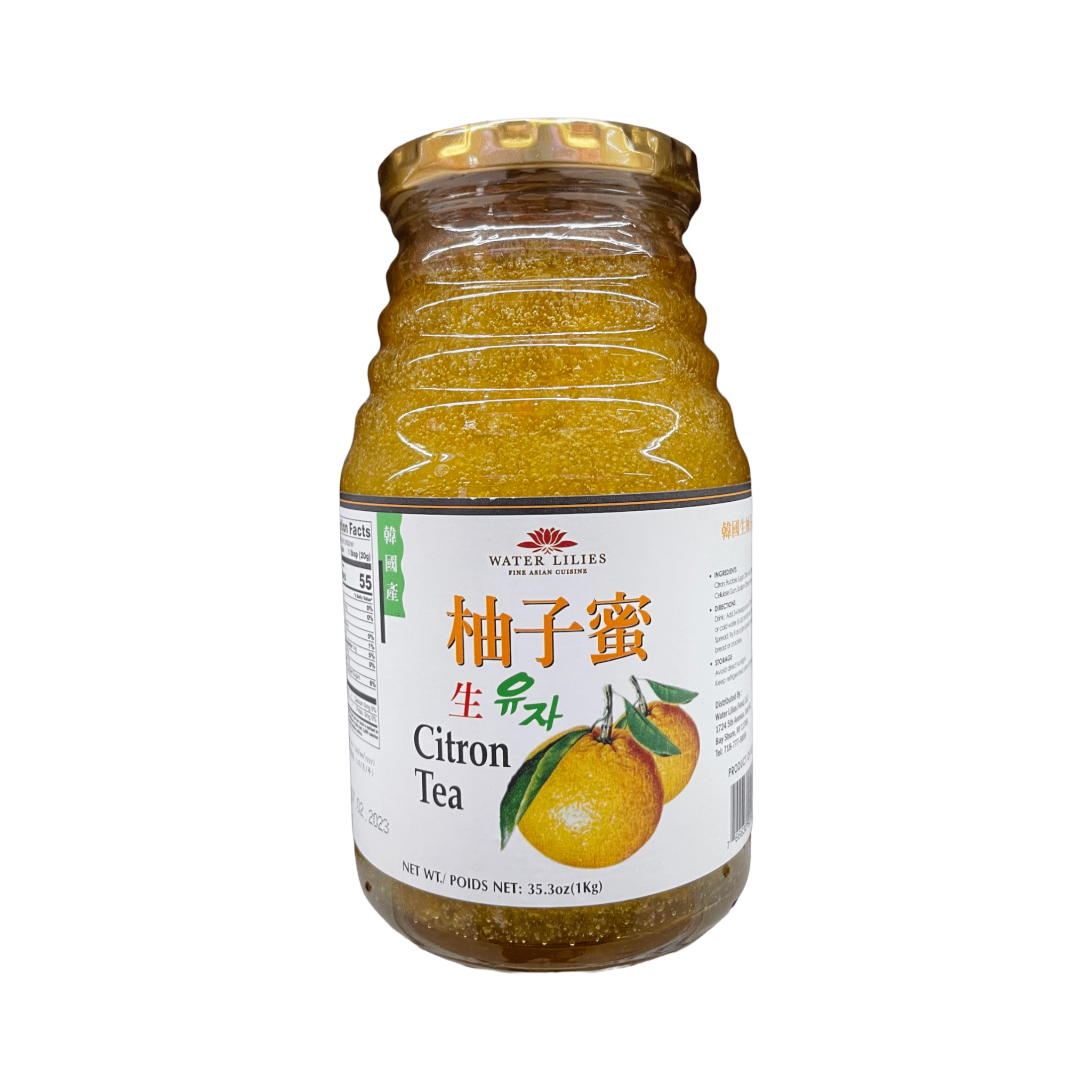 Wasser Lilien Citron Tee