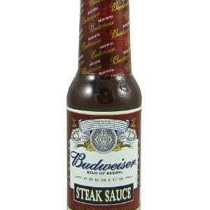 Budweiser Steak Soße, 10,5 Unzen.