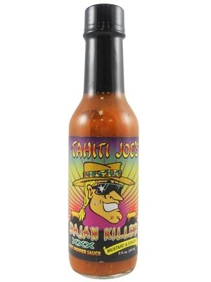 Tahiti Joe's Bajan Killer XXX Senf & Ingwer scharfe Pfeffersauce, 5oz