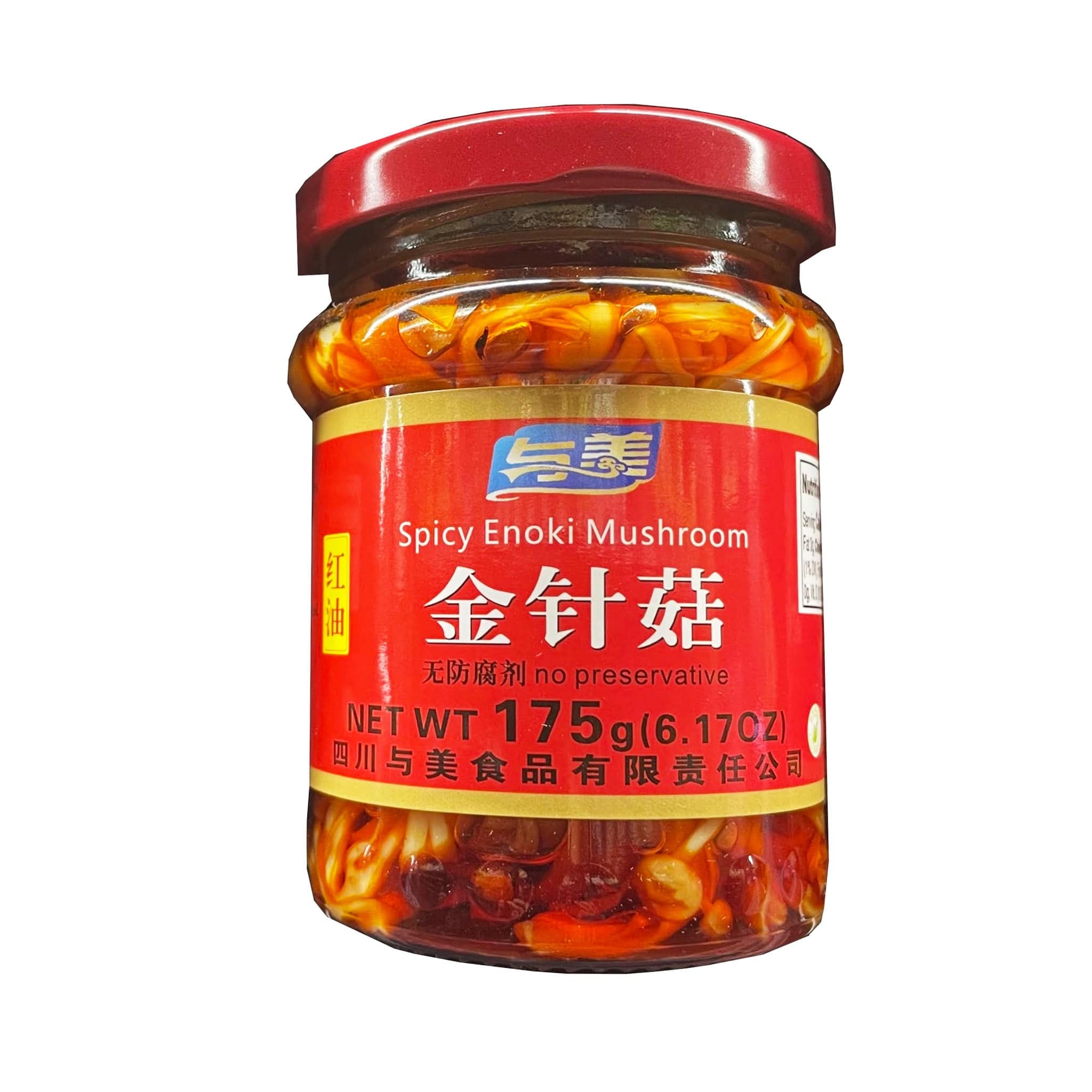 Yumei Foods Würziger Enoki Pilz 6.17 oz