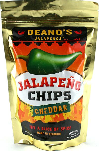 Deano's Cheddar Jalapeno Chips, 2,25 oz