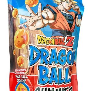 Dragon Ball Z Erdbeere vier Kugelgummis