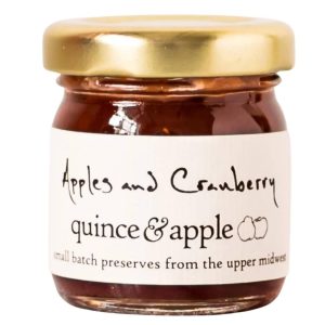Äpfel und Cranberry Konservengläser – 12 x 1,5 Unzen