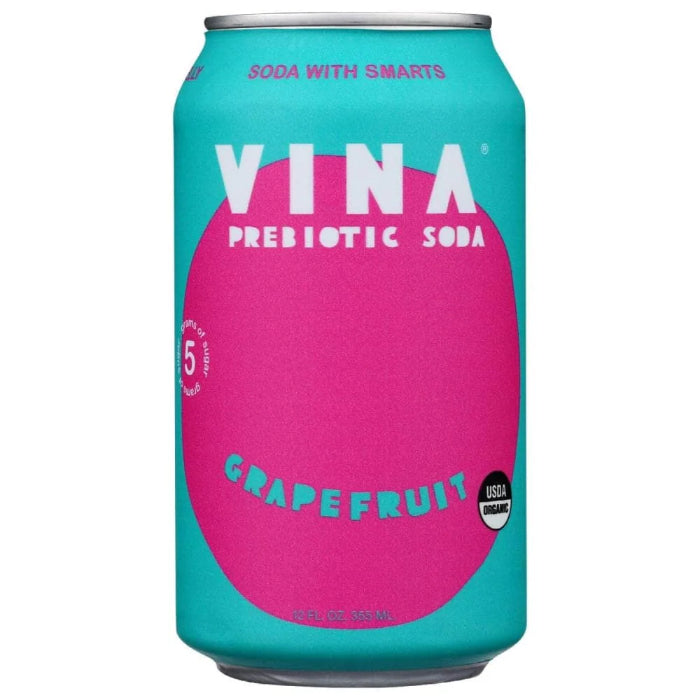 Vina – Präbiotische Soda, 12oz – Multiple Geschmacksrichtungen – Packung mit 12