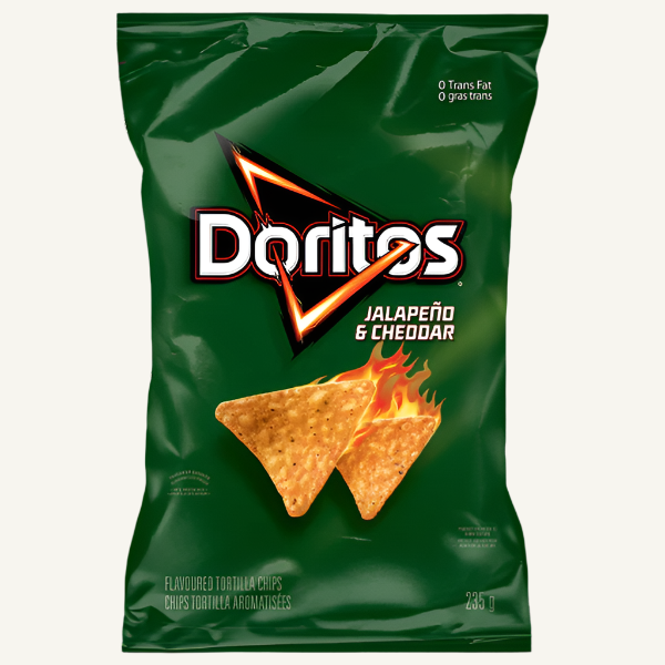 doritos jalapeno cheddar – canada (Fall von 12) – 72g