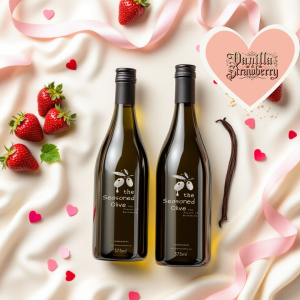 süße Harmonie: Vanille & Erdbeere valentine s Gourmet-Paaring