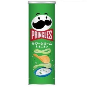 Pringles “Sour Sahne und Zwiebelgeschmack, – 105g