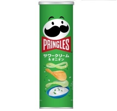Pringles “sauer Creme & Zwiebel Geschmack”, 105g