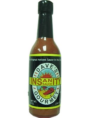 Dave's Insanity Blow-Up-Display-Flasche (24 Zoll groß x 10 Zoll Durchmesser)