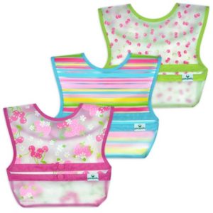 grüne Sprossen – Bib Snap ‘n go ohne sortierte 1 ea – (Packung mit 6) – 3Pk