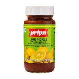 Priya Lime Pickle in Lime Saft (mit Knoblauch)