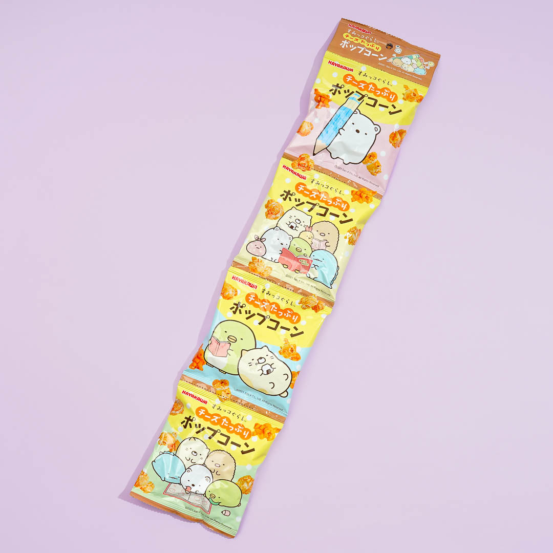 Sumikko Gurashi Käse Popcorn – 4 Stück