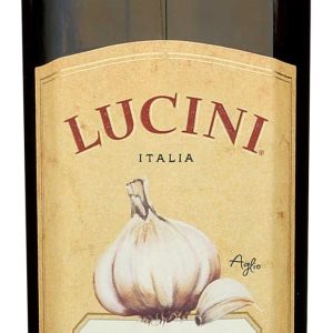 Lucini Knoblauch Infused natives Olivenöl extra, 250 ml – Packung mit 6 Stück