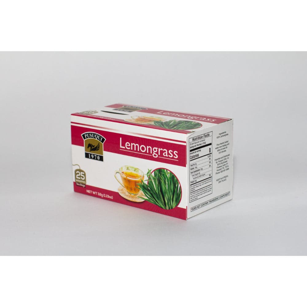 Pusuqui – Zitronengras Tee 25 BG – (Packung mit 10 Stück)