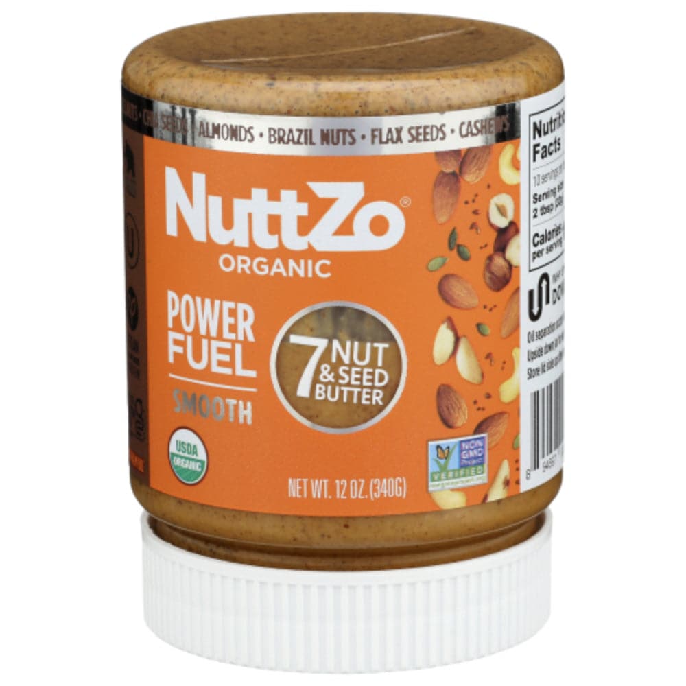 Nuttzo – Bio Power Fuel Glatte Butter, 12 Oz