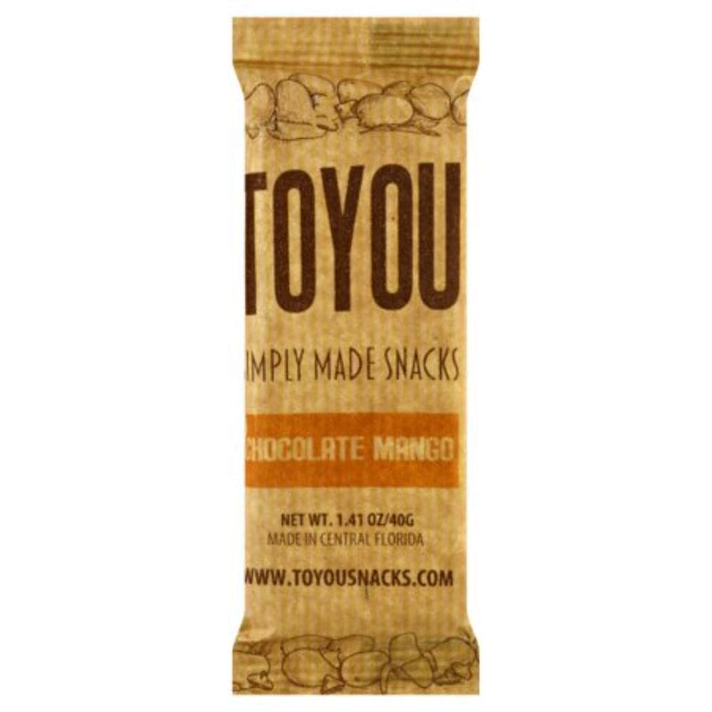 Toyou Snacks – Glutenfreie Snackbar Schokolade Mango