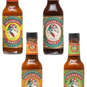 PickaPeppa scharfe Saucen Vielfalt Geschenk-Set, 4/ . – 5oz