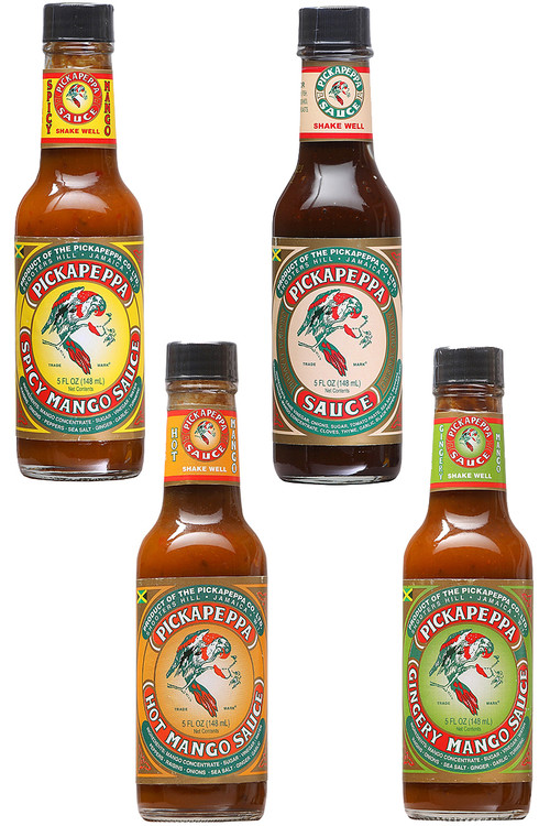 PickaPeppa Chilisaucen Sortiment Geschenkset, 4/5oz