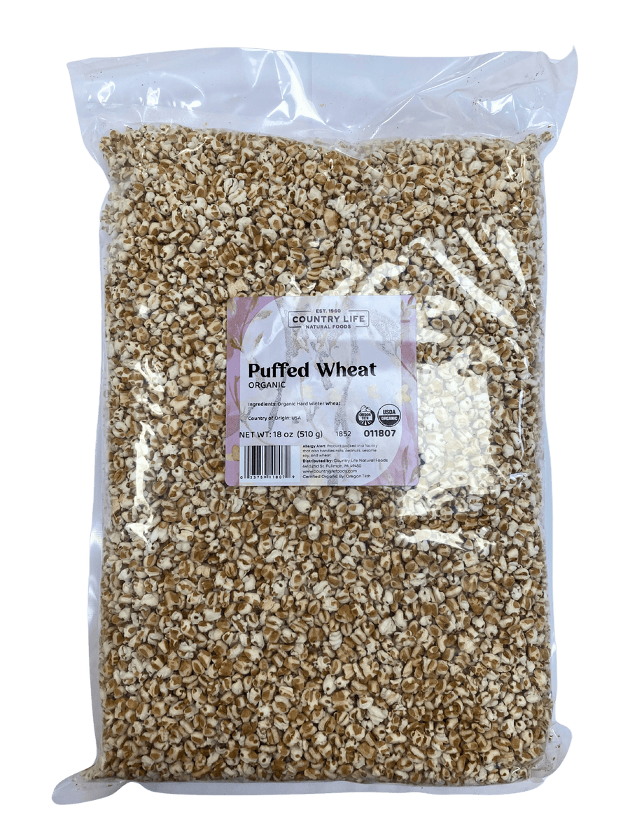 Gepuffter Weizen, Bio