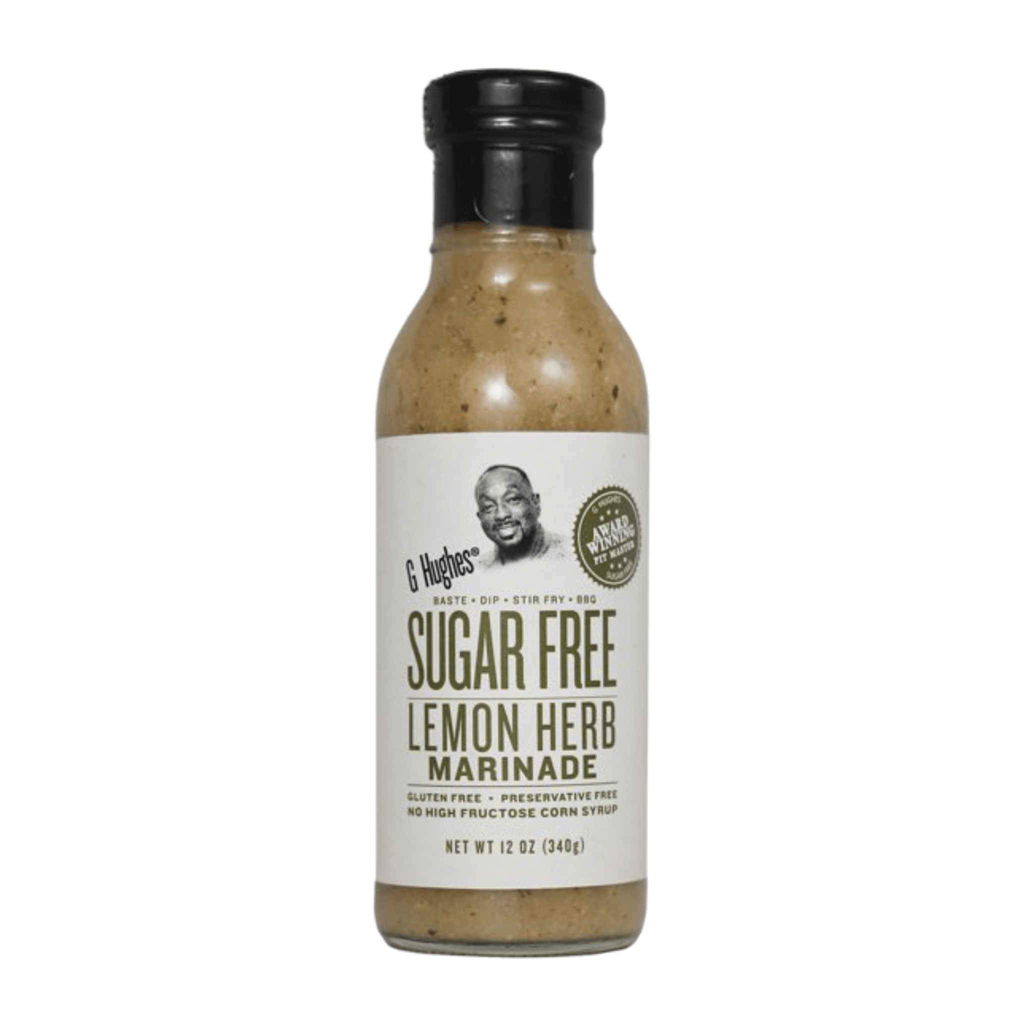 G Hughes Zuckerfreie Zitrone Herb Marinade