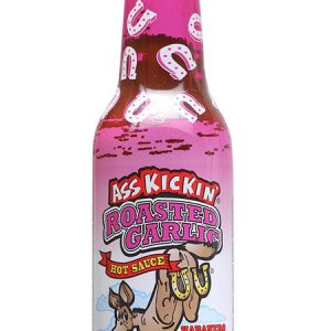 Ass Kickin gerösteten Knoblauch Habanero scharfe Sauce, . – 5oz