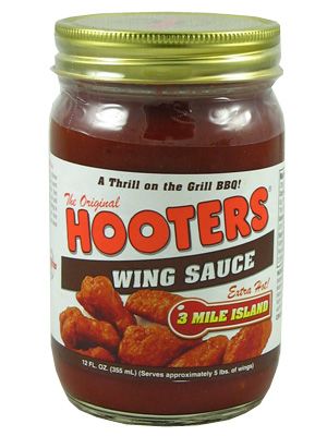 Hooters 3 Mile Island Flügelsauce, 12oz