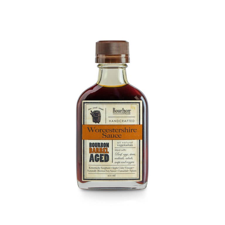 Bourbon-Barrel-Lebensmittel – Bourbon Worcestershire: 8 Unzen