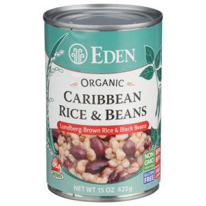 Eden Foods Reis n Bohnenkaribik schwarz 15 Unzen – Packung mit 1 Stück