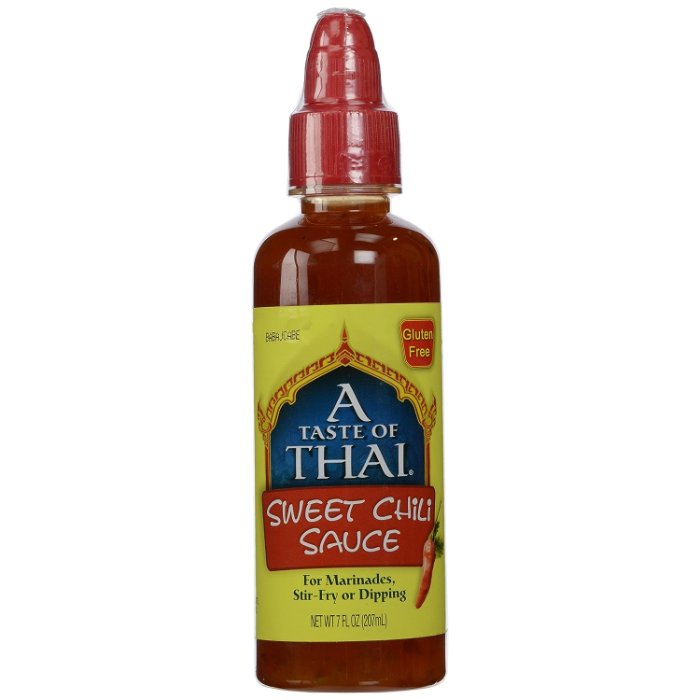 Geschmack der thailändischen Sauce süße rote Chili 7 Oz – Packung mit 6