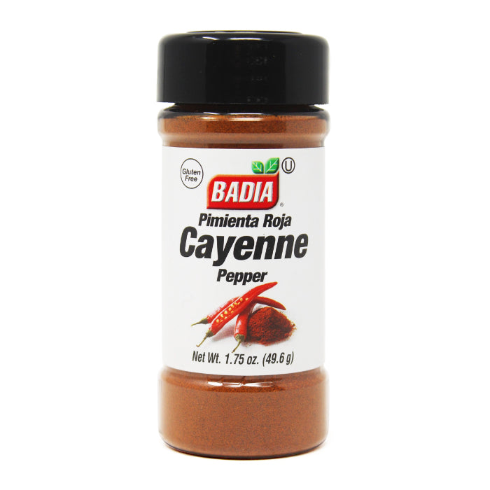 Badia Pfeffer Cayenne Boden, 1,75 Oz – Packung mit 8