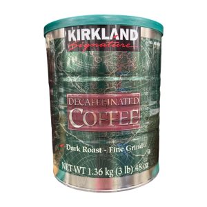Kirkland entkoffeiniert Kaffee dunkel geröstet
