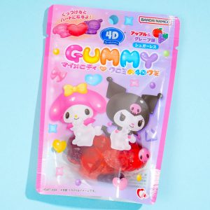 My Melody & Kuromi 4D Fruchtgummi Süßigkeiten – Apfel und Trauben