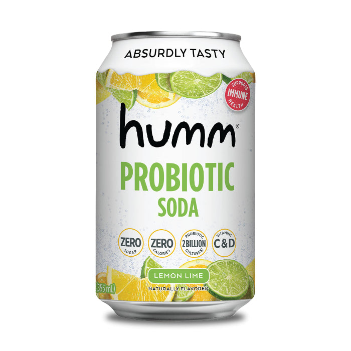 Humm – Soda Probiotic Zitrone Limette 12 Fo – (Packung mit 6)