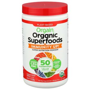 Orgain Bio-Grüne Pulver + Immunität 50 Superfoods – 9,9 Unzen