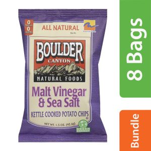 Boulder Canyon Kartoffelchips Malzessig & Meersalz, 1,5 Unzen