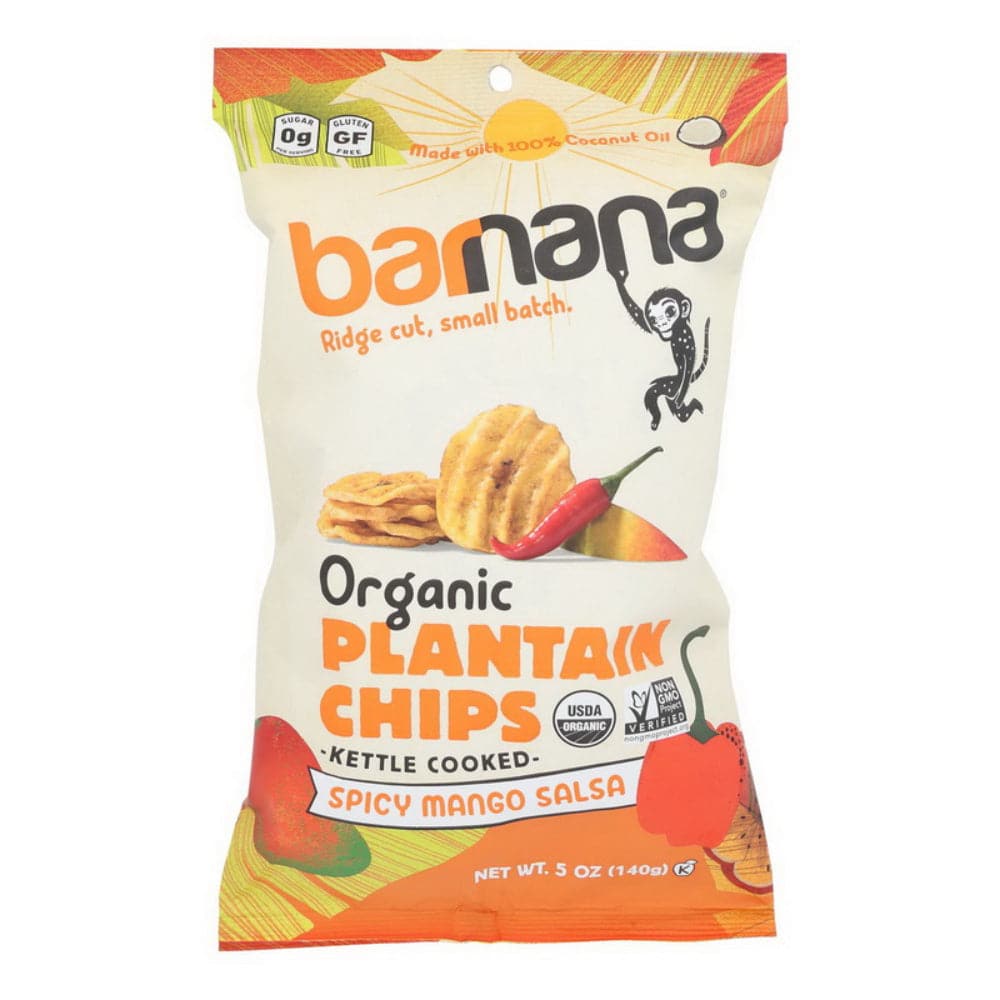 Barnana – Bio Wegerich Chips würzige Mango Salsa, 5 Oz