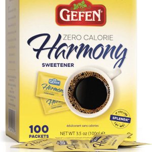 Gefen Harmonie Null Kalorien Süßstoff, koscher für Passover, 100 Packungen