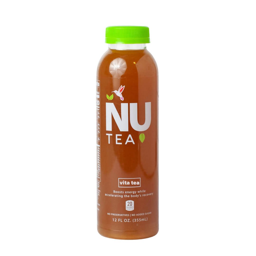 Vita Tee Iced Grün & Yerba Mate Teeflaschen – 12 x 12 Unzen