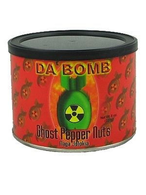 Da Bombe Geist Pfeffer Nüsse Naga Jolokia, 8oz