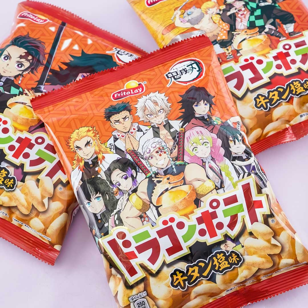 Demon Slayer Dragon Kartoffelchips – Salzige Rindfleischzunge