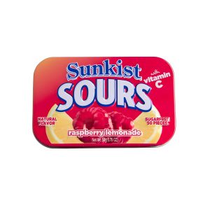 Sunkist saure Bonbons Dose Himbeerlimonade (Kanada)
