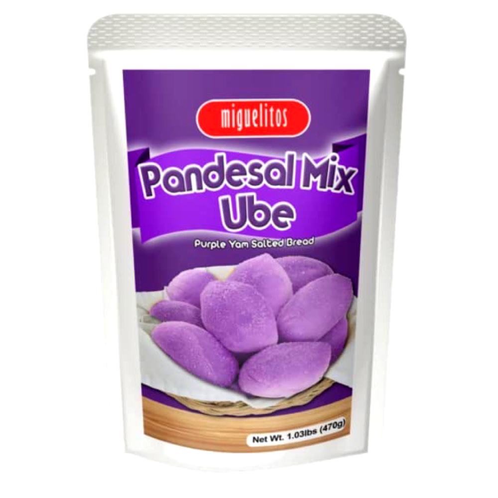Miguelitos – Pandesal Mischung UBE – Lila Yam Gesalzenes Brot – 470 G