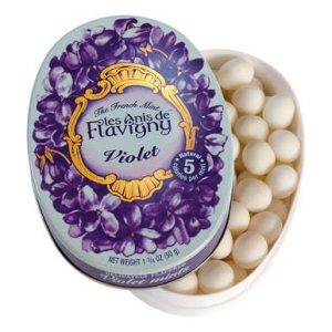 The French Farm – Les Anis de Flavigny All natürliche violette Minze 1,8 Unzen