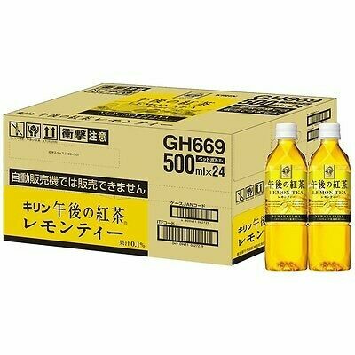 Kirin, “Gogo no Koucha, Zitronentee” 500ml x 24 Flaschen
