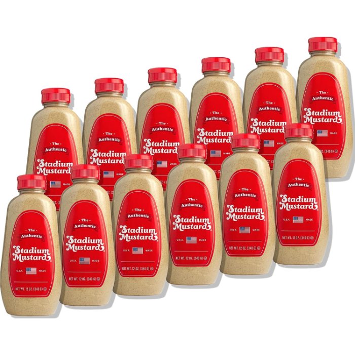 Stadion Senf Squeeze 12 Oz – Packung von 12