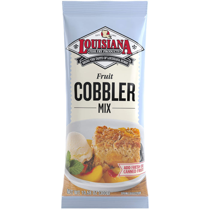 Louisiana Fisch Fry – Cobbler Mischung, 10.58 Oz – Packung mit 12 Stück